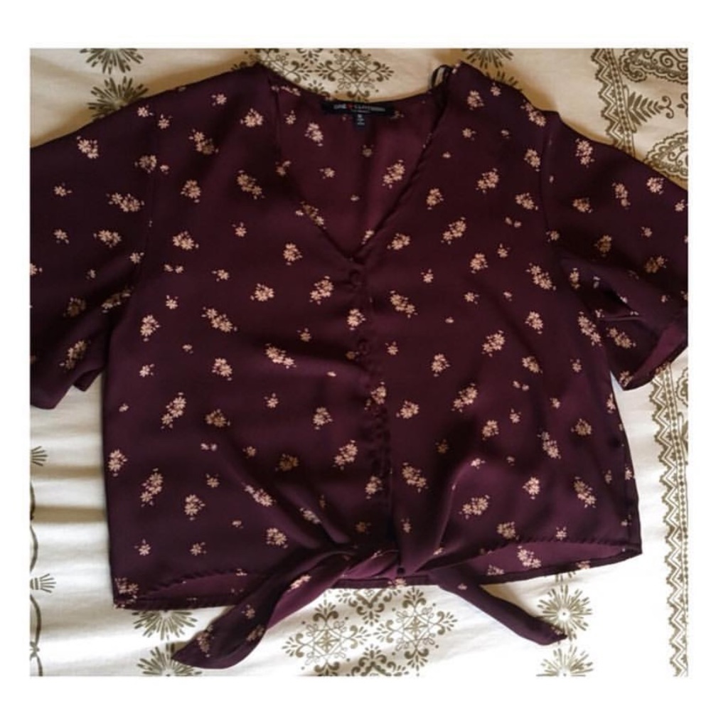 Cute Button Down Top